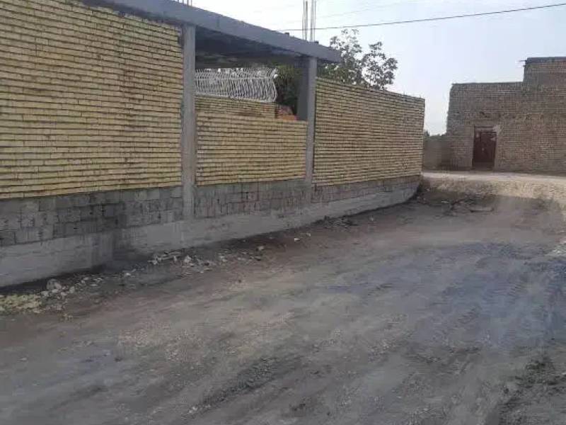 زمین با پروانه ۵ طبقه دارای تجاری