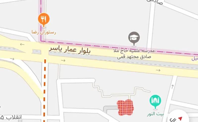 خانه کلنگی  نزدیک حرم
