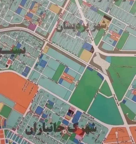زمین ۲۴۰ متری شمالی زاگرس نعل اسبی