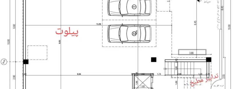 منزل ویلایی هر طبقه ۱۴۵ متر