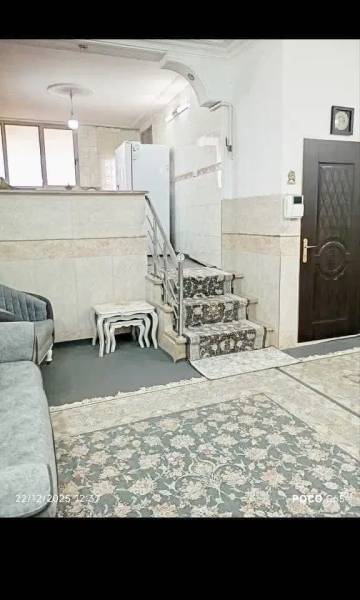 ۸۳متری طبقه بالای همکف_جنوبی_دارای تراس_تک خواب