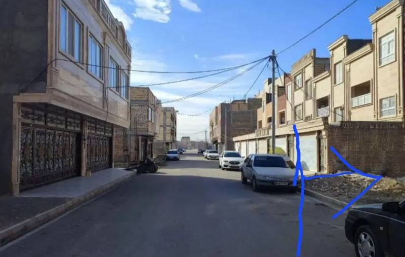 زمین ۳۵۰ متر کلهری حیدریان