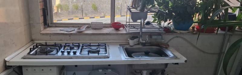 واحد ۱۰۰ متری خوش نقشه  پارکینگ مسقف وانباری